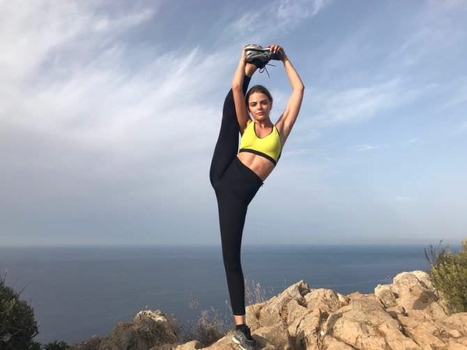 Маргарита Аброськина фотография в спортивном костюме