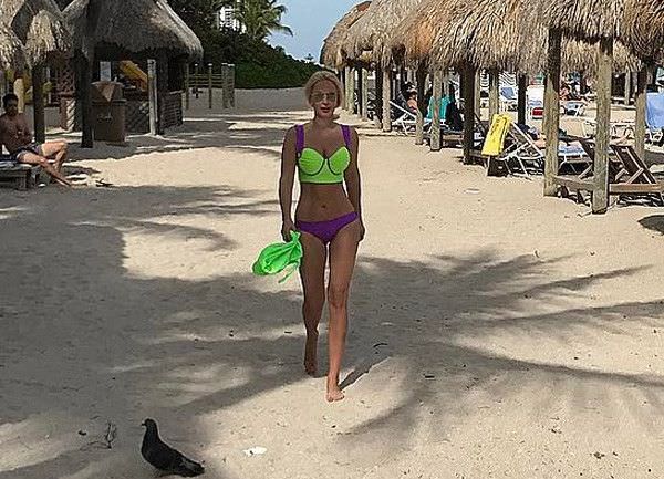 Лера Кудрявцева фото на курорте